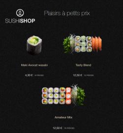 Promos de Restaurants dans le dépliant à Sushi Shop ( 15 jours de plus)