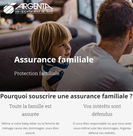 Promos de Banques et Assurances à Liège | Assurance Familiale sur Argenta | 07/06/2022 - 07/08/2022