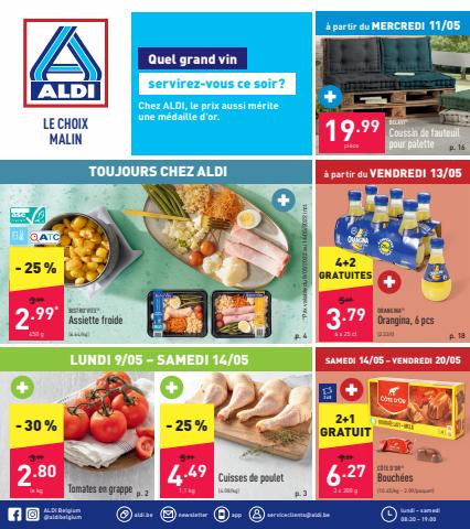 Promos de Supermarchés à Wavre | FR - Folder Aldi sur Aldi | 05/05/2022 - 20/05/2022