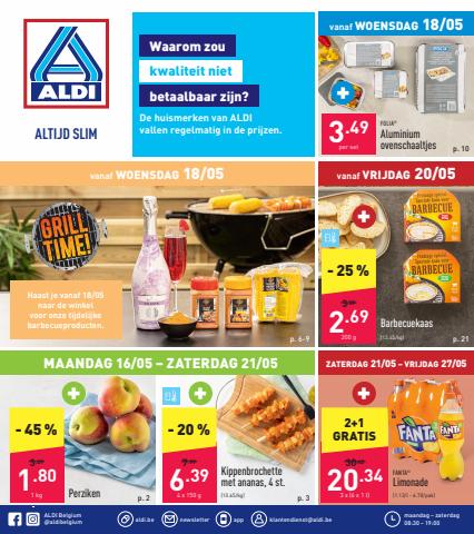 Promos de Supermarchés à Gent | NL - Folder Aldi sur Aldi | 09/05/2022 - 27/05/2022