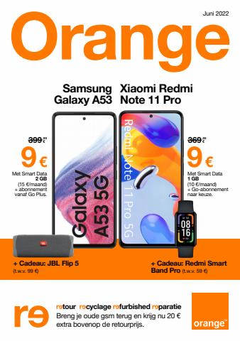 Catalogue Orange | De beste Orange-deals | 01/06/2022 - 30/06/2022