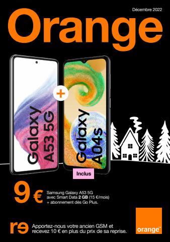 Catalogue Orange à Namur | Décembre 2022 | 29/11/2022 - 01/02/2023