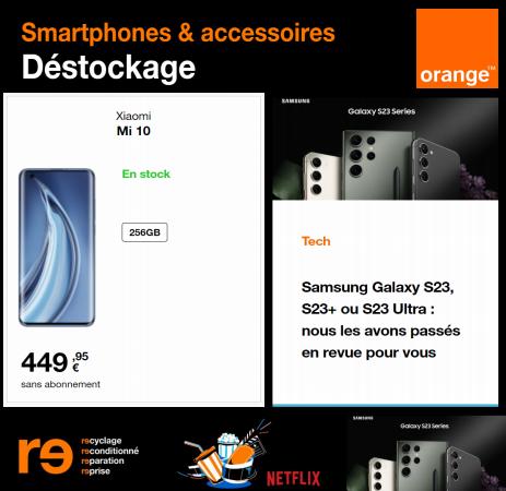 Catalogue Orange | Déstockage Smartphones & Accesoires | 13/3/2023 - 22/3/2023