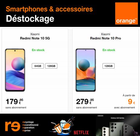 Catalogue Orange | Déstockage Smartphones & Accesoires | 13/3/2023 - 22/3/2023