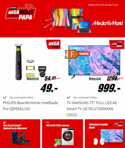 Catalogue Media Markt à Liège | Mega Deals Zo Sterk als Papa | 5/6/2023 - 11/6/2023