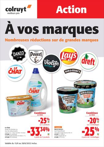 Promos de Supermarchés | Action sur Colruyt | 15/06/2022 - 28/06/2022