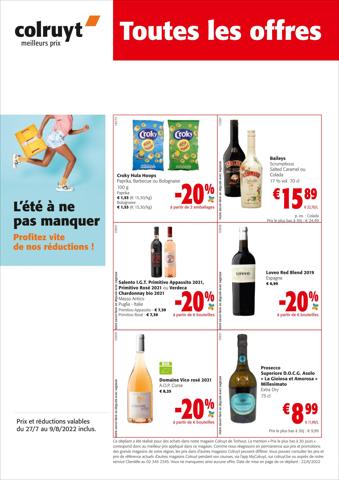 Promos de Supermarchés à Bruges | Toutes les offres sur Colruyt | 27/07/2022 - 09/08/2022
