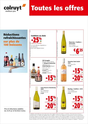 Promos de Supermarchés à Tournai | Toutes les offres sur Colruyt | 21/09/2022 - 04/10/2022