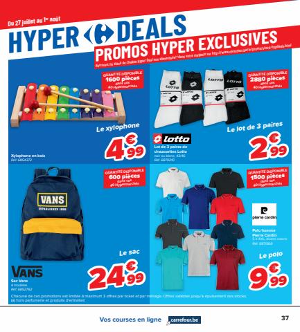 Catalogue Carrefour | Nos Offres Hyper Deals | 27/07/2022 - 08/08/2022