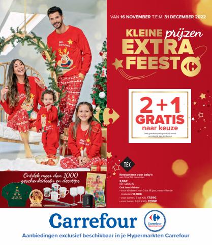 Catalogue Carrefour | Kleine prijzen Extra Feest! | 16/11/2022 - 31/12/2022
