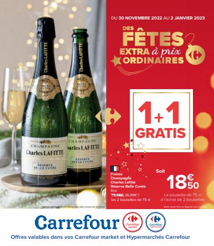 Catalogue Carrefour | Des fêtes extra à prix ordinaires ! | 26/11/2022 - 02/01/2023
