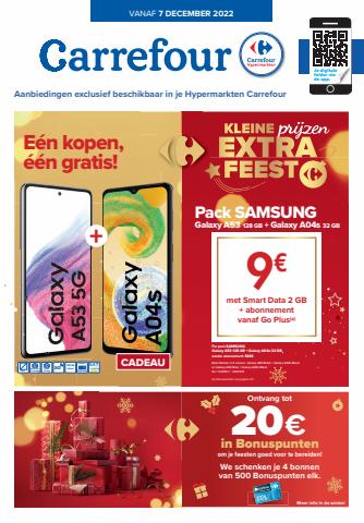 Catalogue Carrefour | Kleine prijzen Extra Feest | 05/12/2022 - 02/01/2023