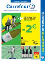Offre à la page 1 du catalogue Foire aux vins de printemps hyper de Carrefour