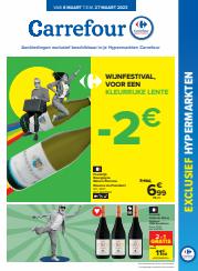 Catalogue Carrefour | Wijnfestival in je hyper | 6/3/2023 - 27/3/2023