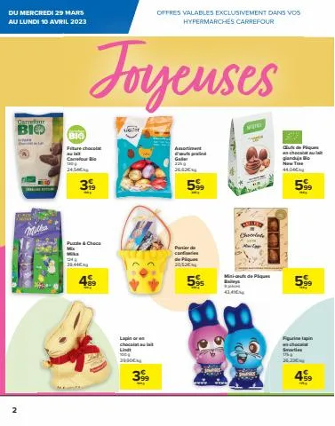 Catalogue Carrefour | Vos offres hypermarché exclusives | 29/3/2023 - 10/4/2023