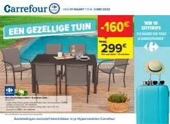 Catalogue Carrefour à Bruxelles | Een gezellige tuin | 1/4/2023 - 4/4/2023