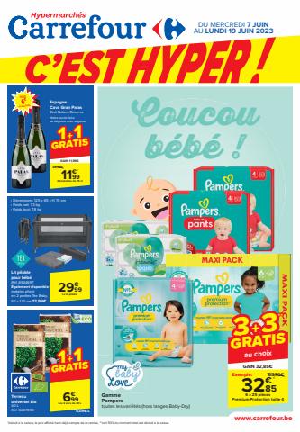 Catalogue Carrefour à Bruxelles | Vos offres hypermarché exclusives | 7/6/2023 - 19/6/2023