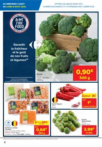 Catalogue Carrefour Market | Offres market et hypermarché | 03/08/2022 - 08/08/2022