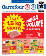 Catalogue Carrefour Market à La Louvière | folder Carrefour Market | 25/01/2023 - 06/02/2023