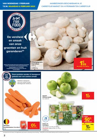Catalogue Carrefour Market à La Louvière | folder Carrefour Market | 24/01/2023 - 06/02/2023