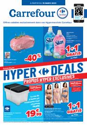 Catalogue Carrefour Market à Liège | Vos promos Hyper Deals - FR | 15/3/2023 - 27/3/2023