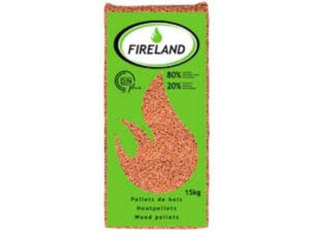 FireLand pellets bois feuillus et résineux 15kg offre à 4,89€