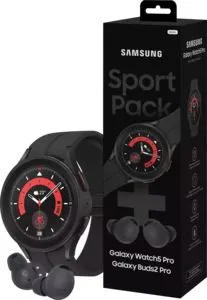 Galaxy Watch5 Pro Black Titanium + Galaxy Buds2 Pro Gray offre à 499€ sur Krëfel