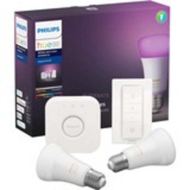 Philips HUEWhite and Color Ambiance Starterkit E27 ledverlichting offre à 129,9€ sur Alternate