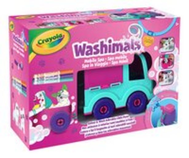Crayola Washimals Colour & Wash Adorable Little Pets! - Mobile Spa offre à 17,61€