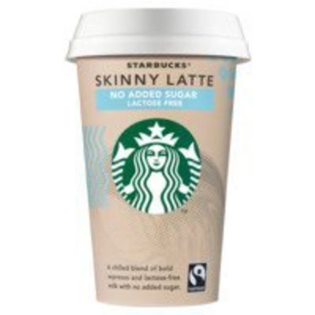 Starbucks Chilled classic skinny latte offre à 1,99€