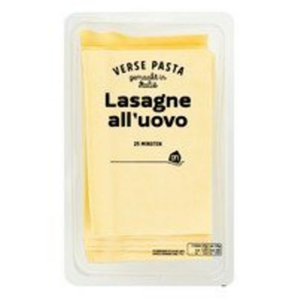 AH Verse lasagne all'uovo offre à 2,29€