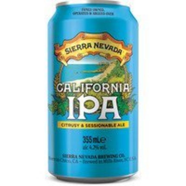 Sierra Nevada California IPA offre à 2,79€