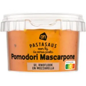 AH Pastasaus tomaat mascarpone offre à 2,29€ sur Albert Heijn