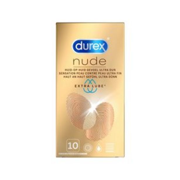 Nude Extra Lube - 10 pièces offre à 14,99€