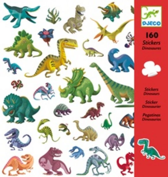 Dinosaures (Stickers Djeco) offre à 3€