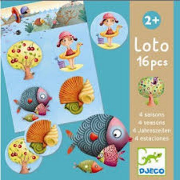 Loto 4 saisons (Jeux Éducatifs Djeco) offre à 8,5€
