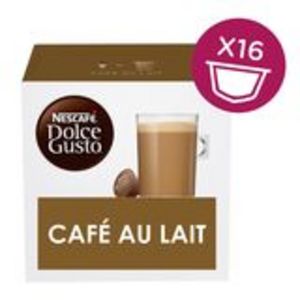Nescafé Dolce Gusto Café au Lait 16 Capsules 160 g offre à 4,79€ sur Carrefour Drive