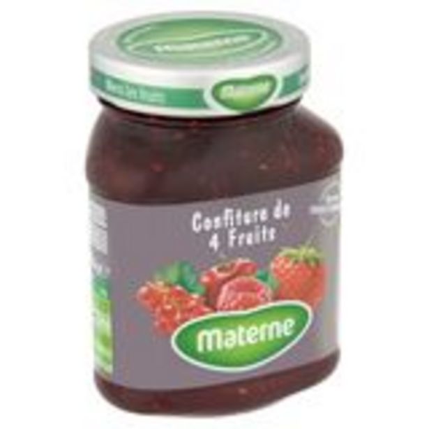 Materne Confiture de 4 Fruits 450 g offre à 2,85€