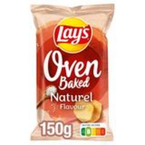 Lay's Oven Baked Naturel Zout Chips 150 gr offre à 1,89€ sur Carrefour Express