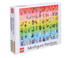 Puzzle de 1 000 pièces Arc-en-ciel de minifigurines offre à 18,99€ sur LEGO