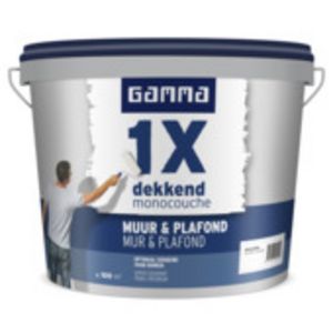 Monocouche mate GAMMA Mur & Plafond 10 L RAL9010 offre à 72,74€ sur GAMMA