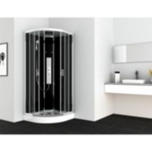 Cabine de douche quart-de-rond Allibert Gipsy 90x90 cm offre à 700€ sur GAMMA