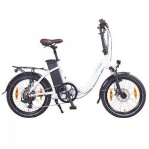 Vélo Electrique Pliant NCM Paris Blanc - 20", 250W, Batterie 36V 15Ah offre à 1199€ sur Decathlon
