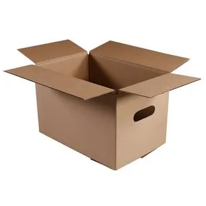 Boîte Carton 33x21x21cm Brun Avec Poignée offre à 0,99€ sur AVA