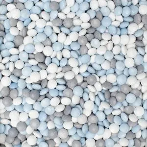 Confetti Mini Mix Blanc/Bleu/Gris 1kg offre à 17,29€ sur AVA