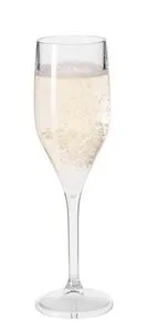 Verre Champagne Incassable Transparent SAN 150ml 4 Pièces offre à 9,99€ sur AVA