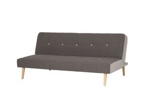Canapé-lit Wasabi 2 personnes tissu gris offre à 115€ sur Weba