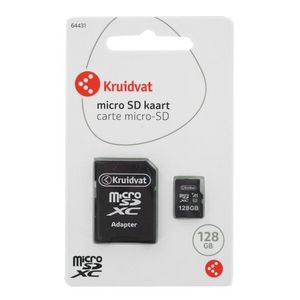 Kruidvat Carte Micro SD 128Go offre à 19,99€ sur Kruidvat