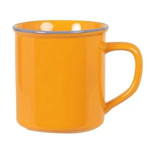 Mug en grès orange et bleu offre à 7,99€ sur Maisons du Monde