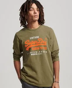 T-shirt à manches longues surteint Vintage Logo offre à 39,99€ sur Superdry